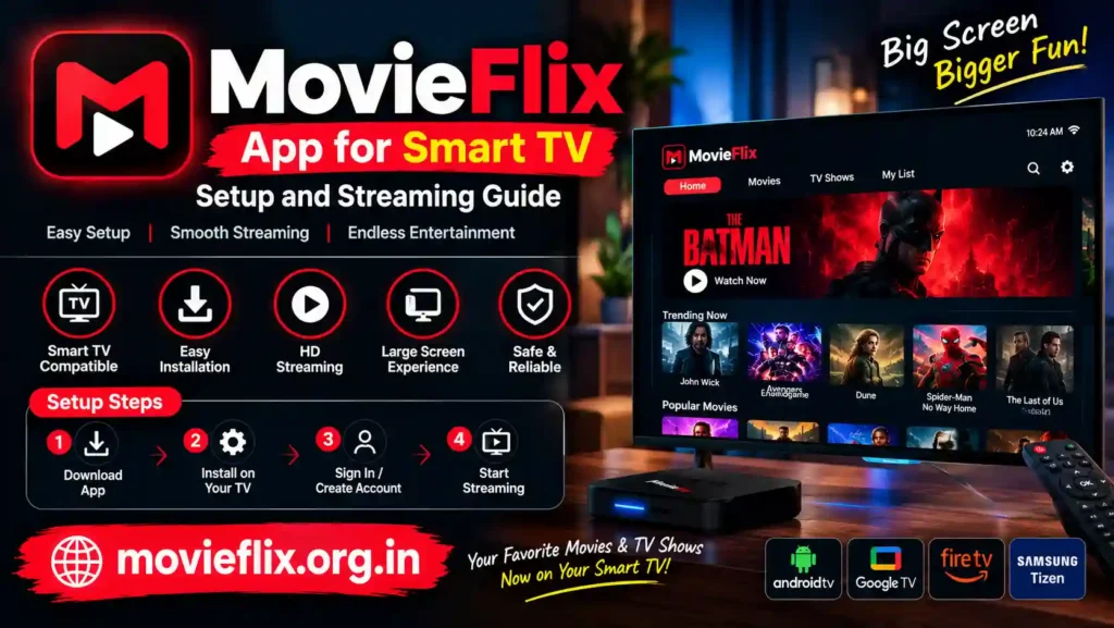 MovieFlix App for Smart TV